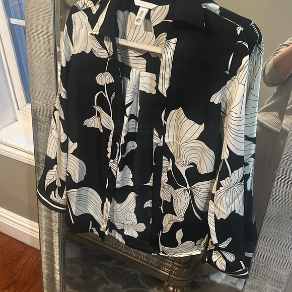 HM SATIN PANTS AND BLOUSE - Picture 3 of 8